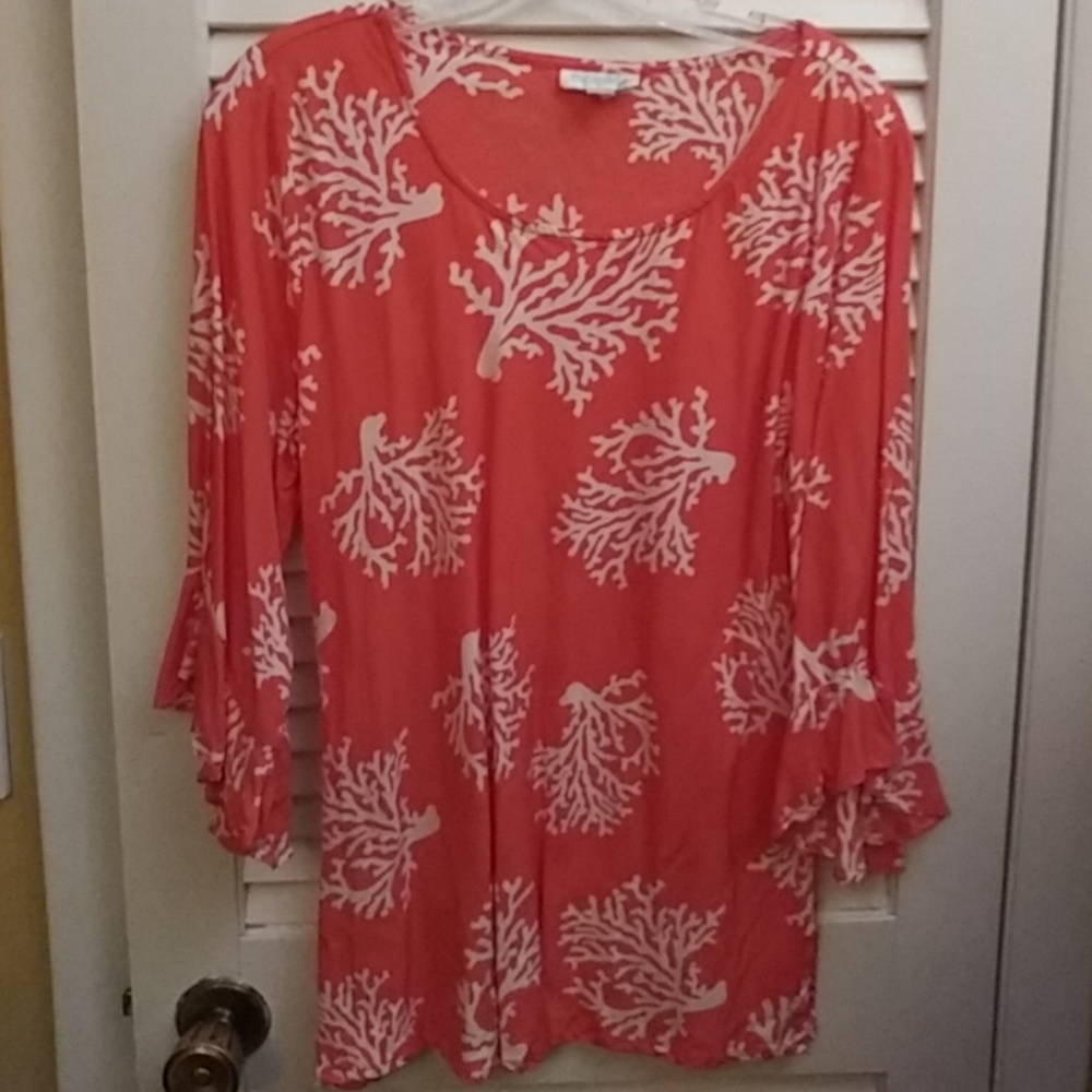 Escapada Coral Tunic Size L